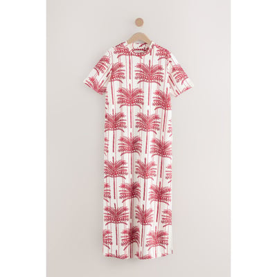 Robe t-shirt longue ras du cou NEXT