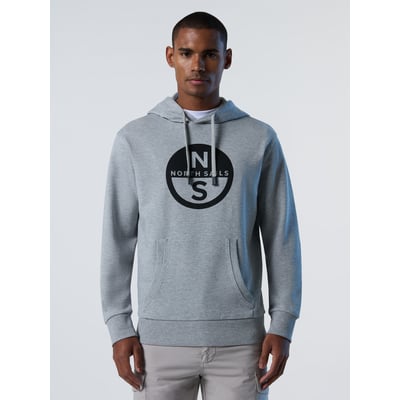 Sweat à capuche avec grand logo imprimé NORTH SAILS