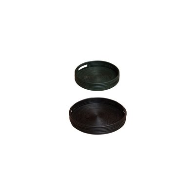 Plateaux en rotin (Lot de 2) CHEHOMA