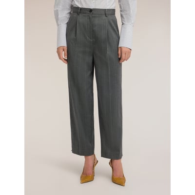 Pantalon barrel à rayures MOTIVI