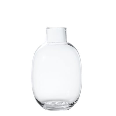 Vase décoratif arrondi en verre H28 SIA