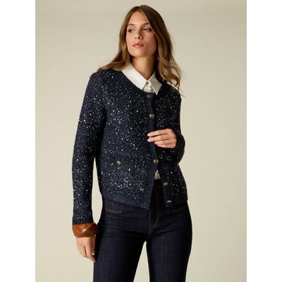 Cardigan à paillettes OLTRE