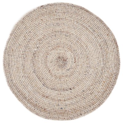 Tapis crocheté à la main en PET recyclé adapté à l'extérieur - Eco Bunee THEKO