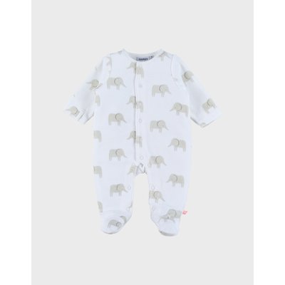 Pyjama en velours imprimé éléphant Bali NOUKIE'S