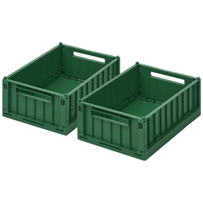 Lot de 2 caisses de rangement Weston S LIEWOOD