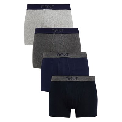 Caleçons en pur coton ouverture, lot de 4 NEXT