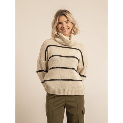 Pull Col Roulé Rayures Kavalie DONA LISA