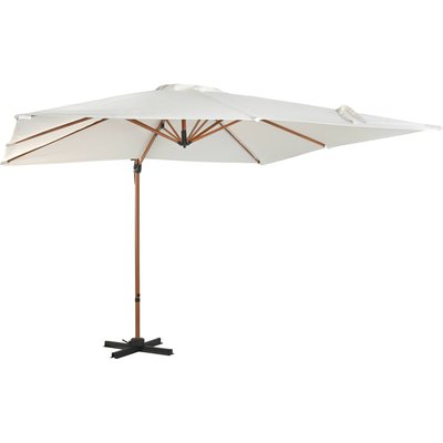 Parasol rotatif en acier et polyester pour terrasse élégante RECOLLECTION