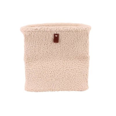 Cube de rangement en bouclette 31x31x31cm ORNAMI
