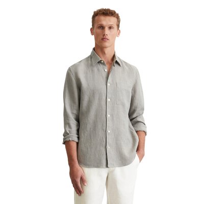 Chemise regular en pur lin MARC O'POLO