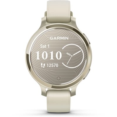 Montre sport Lily 2 Active Lunar Gold Silicone blanc GARMIN