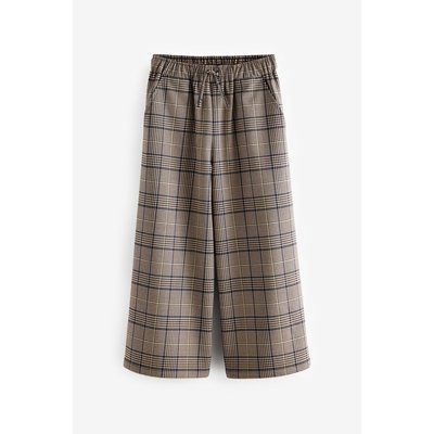 Pantalon large aux carreaux NEXT