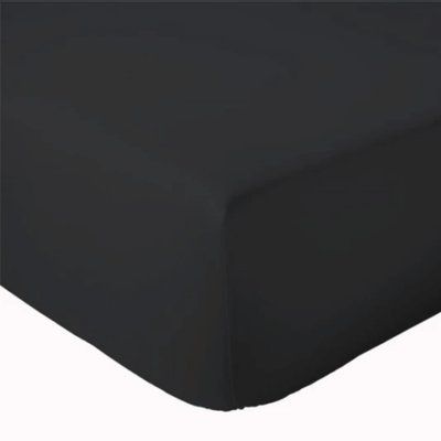 Drap Housse Uni bonnet 30 cm 100% Coton TRADILINGE
