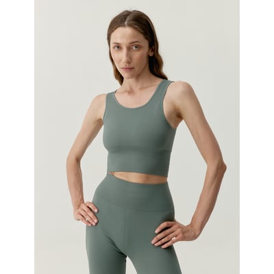 Brassière de sport femme Kitanda maintien moyen bretelles coussinets amovibles BORN