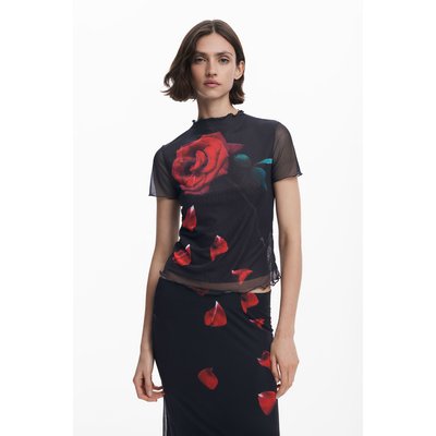 T-shirt fleur Tyler McGillivary DESIGUAL