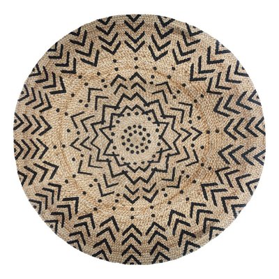 Tapis rond en jute 120  Living motifs ATMOSPHERA