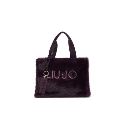 Petit sac fourre-tout en teddy LIU JO