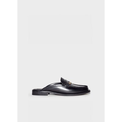 Flâneurs noirs en cuir LIU JO