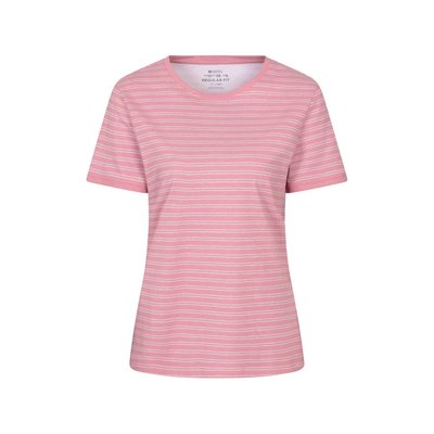 T-shirt manches courtes motif/style rayures contrastées MOUNTAIN WAREHOUSE