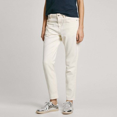 Jean Coupe Tapered, Taille Haute - Violet PEPE JEANS