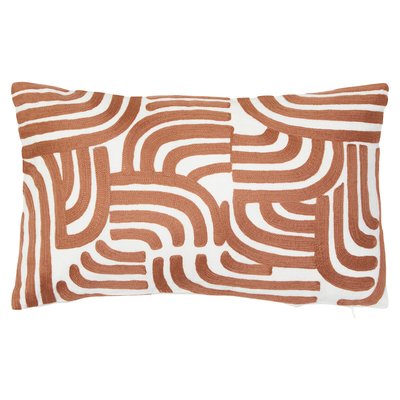 Bosie Ozella Natural And Terracotta Cushion SO'HOME