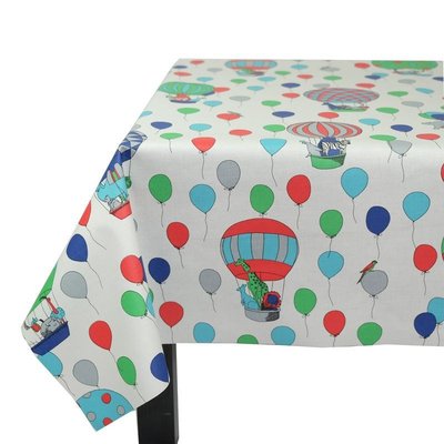 Nappe enduite carrée ou rectangle CIRQUE FLEUR DE SOLEIL