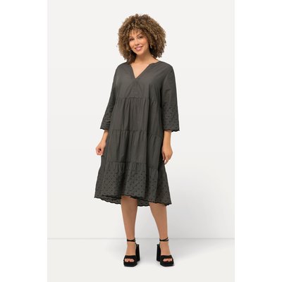 Robe, coupe évasée, bords ondulés ULLA POPKEN