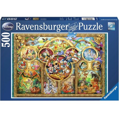 Puzzle Famille Disney 500 Pcs RAVENSBURGER