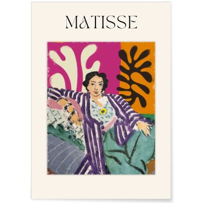 Affiche Matisse - Femme Élégante L'AFFICHERIE