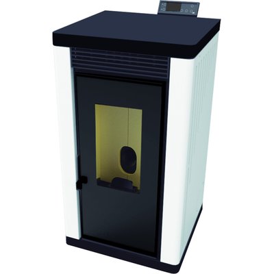 FM Poêle à granulés BP-200K 12kW Blanc FM BIOMASA