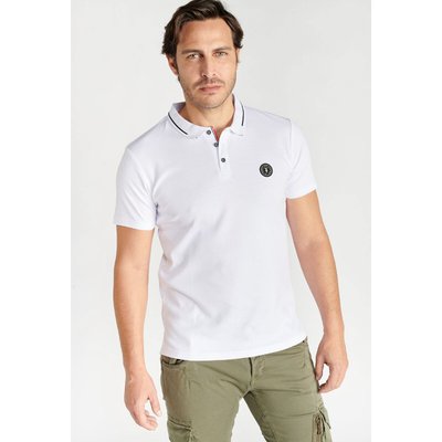 Kurzärmeliges Poloshirt Aron, Zierstreifen am Kragen LE TEMPS DES CERISES