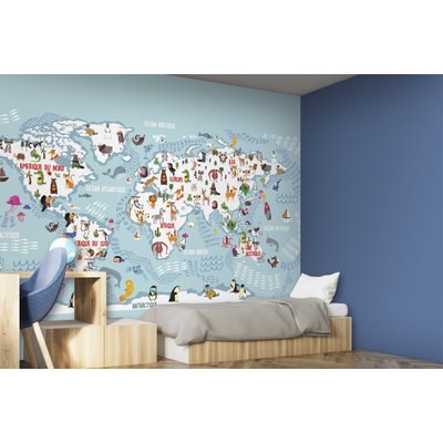 Papier peint panoramique WONDERFUL PLANET LE PAPIERS DE NINON
