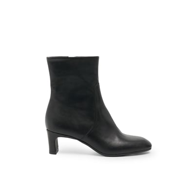 Boots À Talon en cuir CHRISTINA MELLOW YELLOW