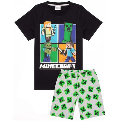 Ensemble de pyjama court MINECRAFT