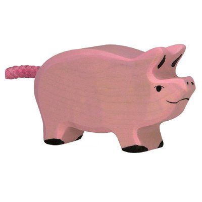 Figurine Porcelet HOLZTIGER