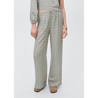 Pantalon fluide imprimé MANGO TEEN
