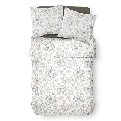 Parure de lit avec zip et imprimé Floral SUNSHINE TRINITY TODAY