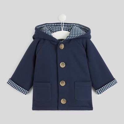 Veste à capuche unie BOUT'CHOU