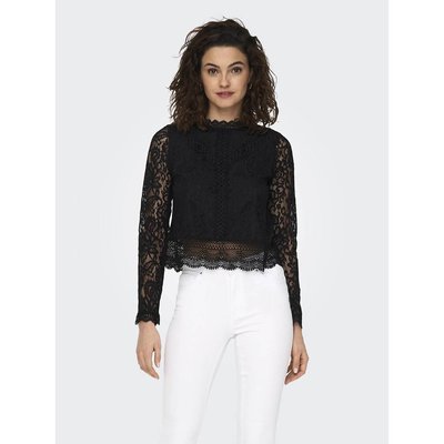 Blouse courte en dentelle ONLY