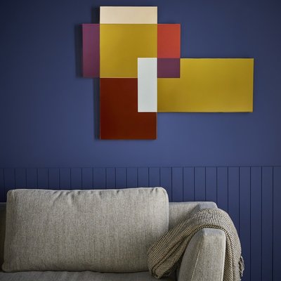 Miroir tate coloré L 90 cm x H 8cm SIGNATURE