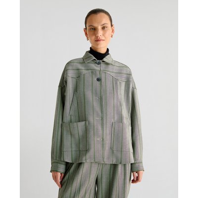 Veste oversize rayures SCALPERS