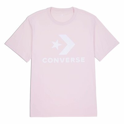Large Star Chevron T-Shirt in Cotton with Short Sleeves CONVERSE