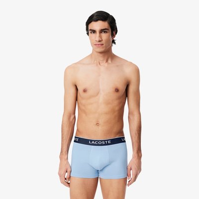 Lot de 3 boxers courts coton LACOSTE