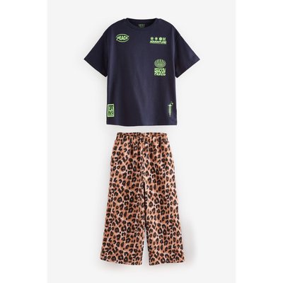 Pantalon de jogging large et t-shirt à motif NEXT
