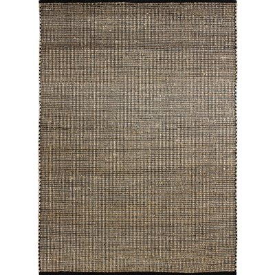 Tapis tissé en jute et coton JUTE COTON THE DECO FACTORY