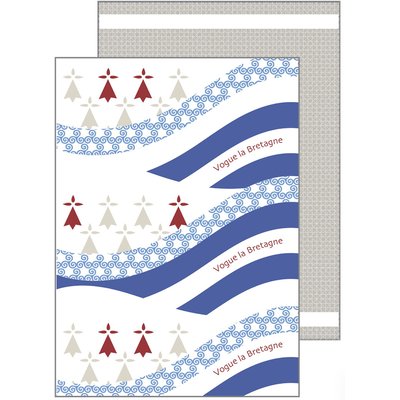 Torchons coton, Bretagne C DESIGN HOME TEXTILE