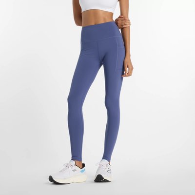NB Sleek Pocket High Rise Legging 27" Pantalon Jogging en molleton. NEW BALANCE