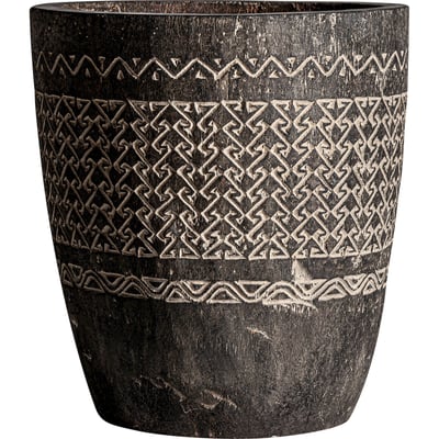 Cache-pot en bois sculpté collection nantua RECOLLECTION