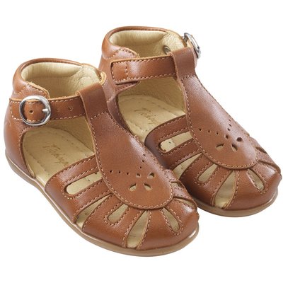 Chaussures marche Suzie cognac-22 TICHOUPS