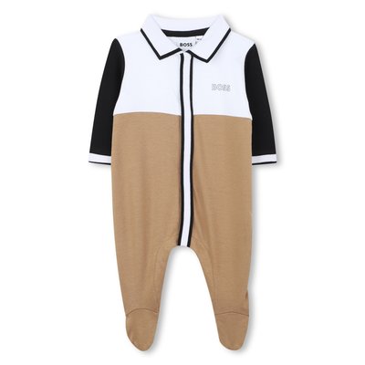 Pyjama tricolore à col polo BOSS KIDSWEAR